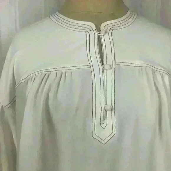 Joie Mirna S Gathered Crepe Blouse Balloon Sleeve - Picture 4 of 11